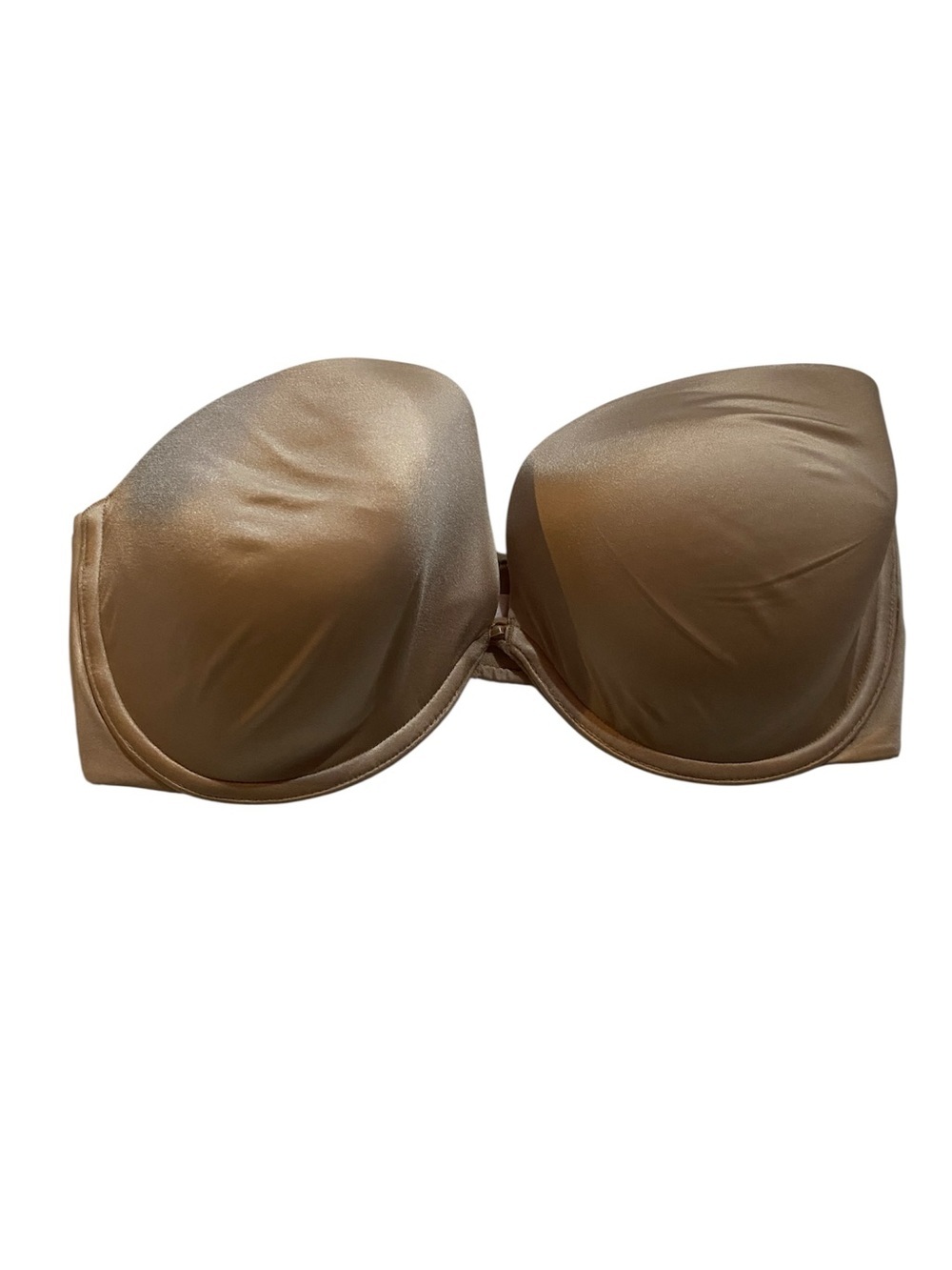 Victoria's Secret Sexy Plunge Strapless Warm Nude Bra Size 38D NWOT Smooth